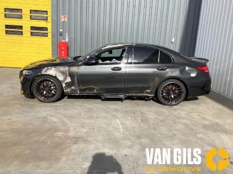 Salvage car Mercedes C-klasse C (W206), Sedan, 2021 C-300 2.0 EQ Boost Turbo 4-Matic 2023/6