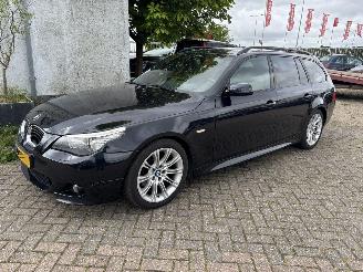 Voiture accidenté BMW 5-serie 525d 3.0 clima/m-pakket 2008/12