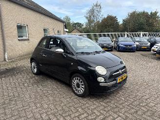 damaged passenger cars Fiat 500 1.2 Lounge 2009/1