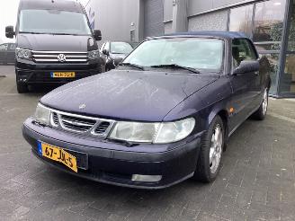 rozbiórka samochody osobowe Saab 9-3 2.0 Cabrio 2000/3