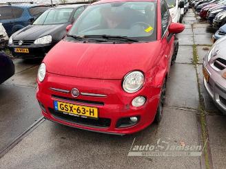 Uttjänta bilar auto Fiat 500 500 (312), Hatchback, 2007 0.9 TwinAir 85 2013/5