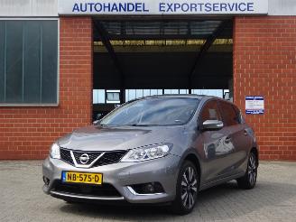 Unfallwagen Nissan Pulsar 1.2i Automaat N-Connecta, Leer, Airco, Navi, Cruise, Camera 2017/1