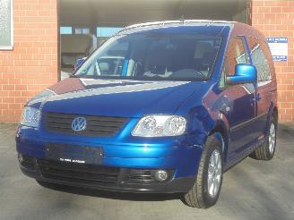 Schadeauto Volkswagen Caddy Life EcoFuel CNG Aardgas, Airco, Navi, Trekhaak 2006/7