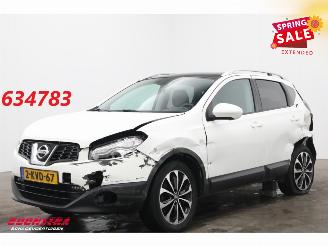 krockskadad bil auto Nissan Qashqai 1.6 Connect Edition Pano 360° Navi Clima Cruise AHK 112.559 km! 2013/7