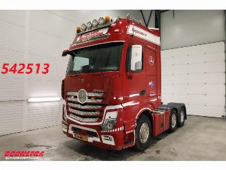 Unfall Kfz LKW Mercedes Actros 2551 Gigaspace ACC Alcoa Standairco Leder 6X2 Euro 6 2021/9