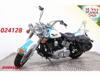 uszkodzony motocykle Harley-Davidson  FLSTC Heritage Softail Classic ABS Vance Hines 2016/7