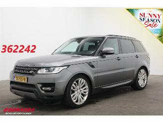 damaged passenger cars Land Rover Range Rover sport 3.0 TDV6 AUT HSE Dynamic Meridian Navi Leder SHZ PDC 2014/4