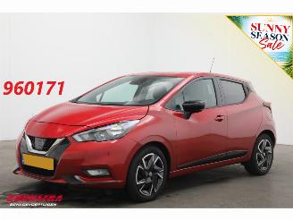 krockskadad bil auto Nissan Micra 1.0 IG-T N-Design Navi Airco Cruise PDC 2023/1