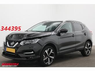 Vaurioauto  passenger cars Nissan Qashqai 1.2 Tekna 17" Cruise Navi Clima SHZ Leder 360° PDC 2018/9