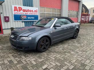disassembly passenger cars Audi A4 A4 Cabriolet (B6), Cabrio, 2002 / 2005 1.8 T 20V 2004/6