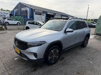 Vaurioauto  passenger cars Mercedes EQB 250+ 71kWh 140KW Pano Sfeerverlichting Clima Navi 7-Pers Business Line NAP 2024/11