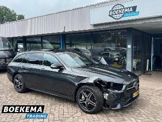 Damaged car Mercedes E-klasse 300e Business Sol AMG Panorama Burmester Memory 2021/8