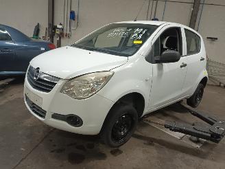 Vrakbiler auto Opel Agila Agila (B) MPV 1.0 12V (K10B(Euro 4; Euro 5)) [50kW]  (07-2011/07-2014)= 2012/4