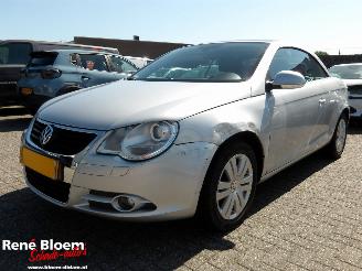 krockskadad bil auto Volkswagen Eos 1.6 16V FSI 116pk  Cabrio 2007/8