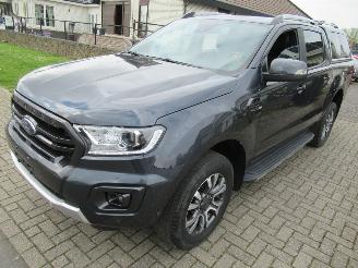 krockskadad bil auto Ford Ranger WildTrak 2.0D 212pk 4x4 AUT. Leer Navi Camera StoelVerwarming...... 2023/1