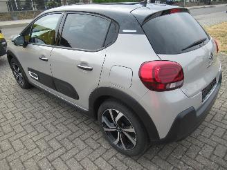 krockskadad bil auto Citroën C3 1.2 PureTech Start&Stop 27.700km!! Airco-Aut Navi HalfLeer Keyless-Start Parktronic CruiseControl 2023/7