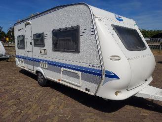 Unfall Kfz Wohnwagen Hobby  495 UL Enkele bedden Mover Fietsendrager 2003/5