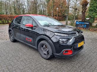 damaged passenger cars Citroën C3 1.2 PureTech Feel Navi Airco 2022/6