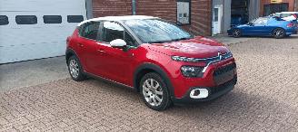 Unfallwagen Citroën C3 Bi-Color You Edition 1.2 83pk Airconditioning Full-Led Cruisecontrol Drivelane assistent Stoelverwarming Lichtautomaat Led-dagrijverlichting Dab Radio elektrische buitenspiegels met verwarming Centrale vergrendeling met afstandsbediening Start-Stop systee 2022/11