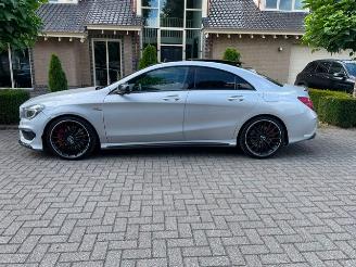 Unfallwagen Mercedes Cla-klasse AMG 45 4MATIC PANO LEDER BI XENON NAVI CAMERA 2014/9