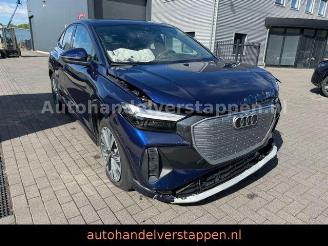 Voiture accidenté Audi Q4 e-tron Sportback 35 e-tron Advanced 2024/6