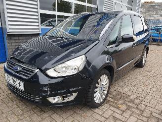 krockskadad bil auto Ford Galaxy 2.0 TDCi Lease Platinum 7 zitplaatsen 2014/7