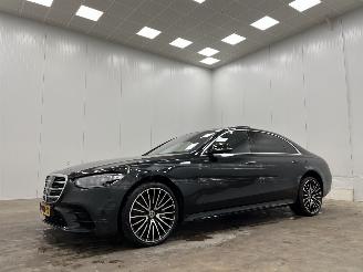 damaged passenger cars Mercedes S-klasse 580 4Matic Lang AMG Panoramadak 2022/10