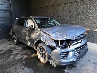 Salvage car Ssang yong Korando Korando Terreinwagen 2020 1.5 e-XGDi 16V 2WD Jeep/SUV  Benzine 1.497cc 120kW (163pk) FWD 2020/1